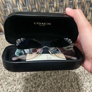 ❌‼️SOLD ‼️❌Gunmetal coach sunglasses